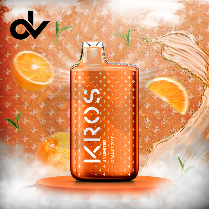 KROS 3 Unlimited 6000 Disposable 3% - Orange Zest