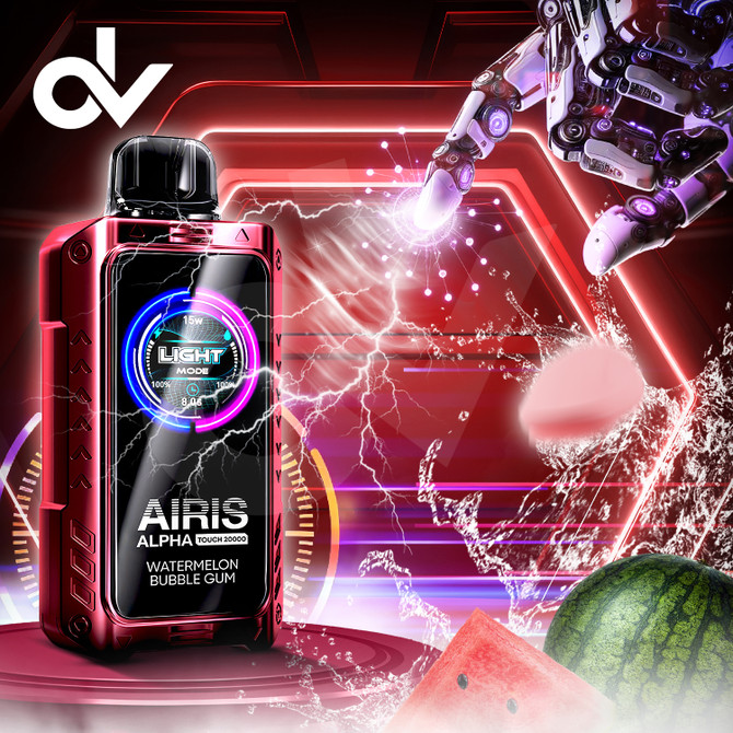 AIRIS Alpha Touch 20K - Watermelon Bubble Gum