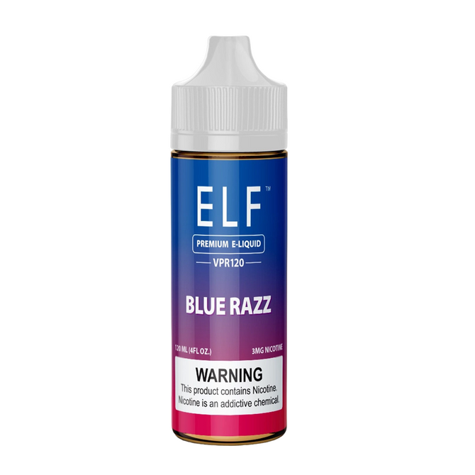 ELF VPR120 Premium Nicotine E-Liquid 120ML - Blue Razz