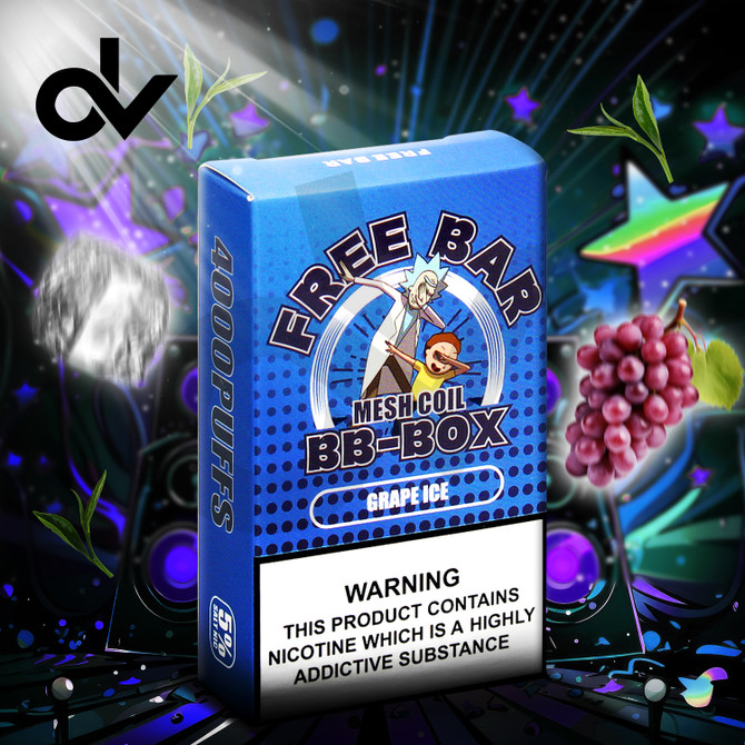 Free Bar BB-BOX Disposable Vape - Grape Ice