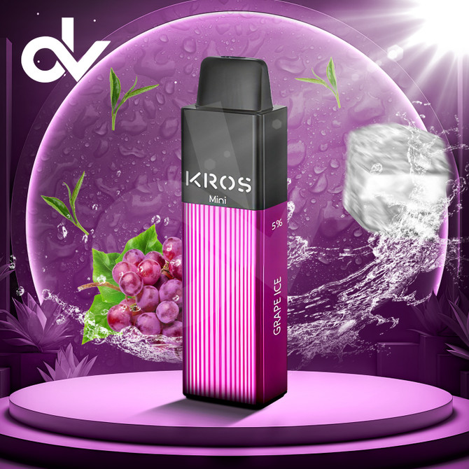 Kros Mini 4000 Disposable Vape - Grape Ice