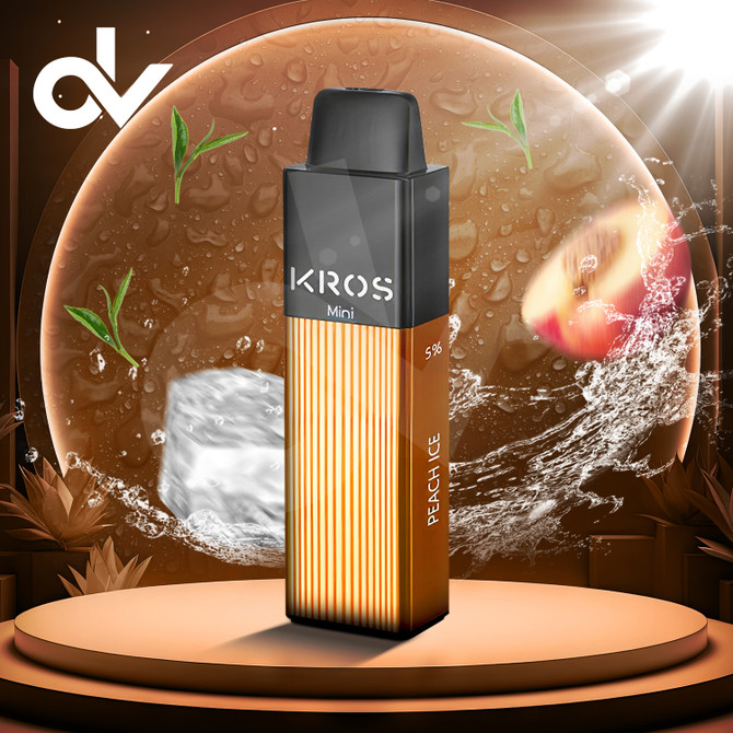 Kros Mini 4000 Disposable Vape - Peach Ice