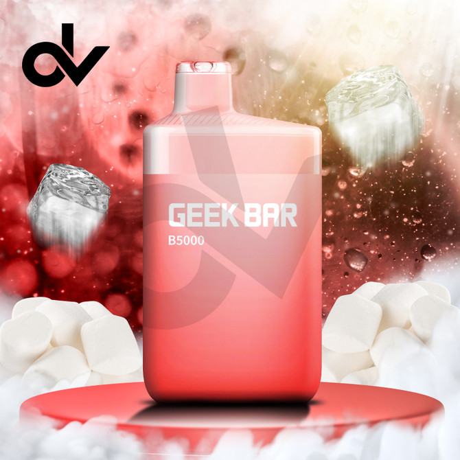 Geek Bar B5000 Disposable Vape - White Gummy Ice