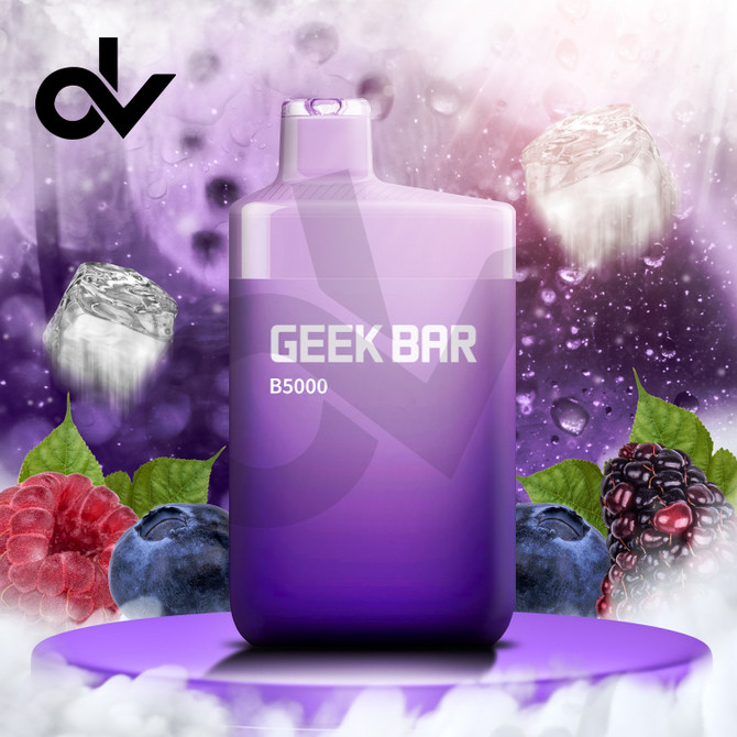 Geek Bar B5000 Disposable Vape - Berries Trio Ice