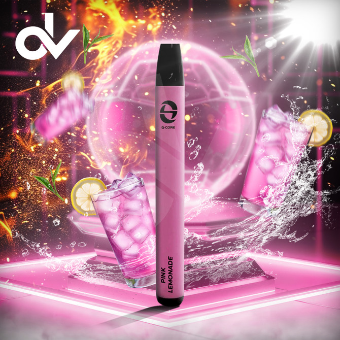 G-CORE G1 Disposable Vape Pen 2000 puffs - Pink Lemonade