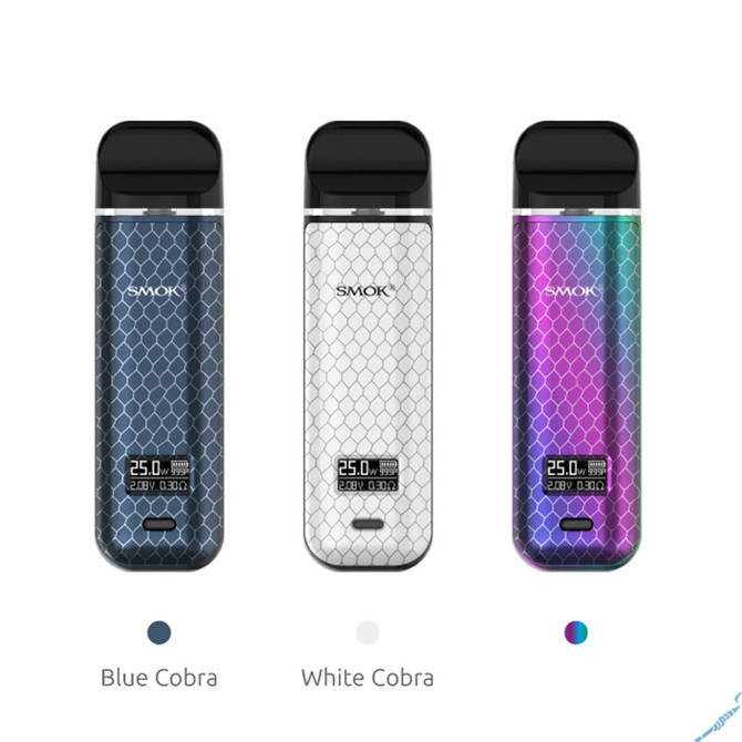 SMOK Novo X 800mAh Pod System Starter Kit With 2 x 2ML Refillable Pod