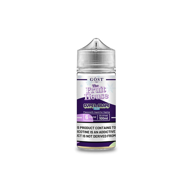 The Fruit House Synthetic Nicotine E-Liquid By Gost Vapor 100ML