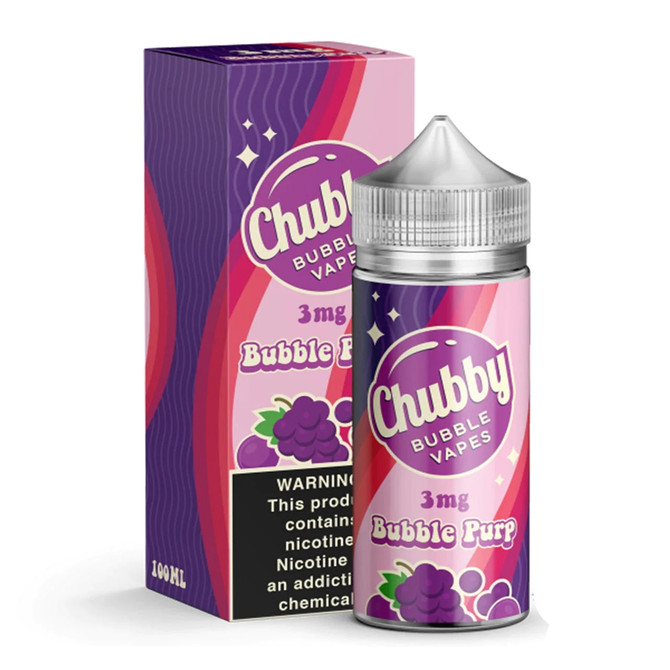 Chubby Bubble Vapes Nicotine E-Liquid 100ML