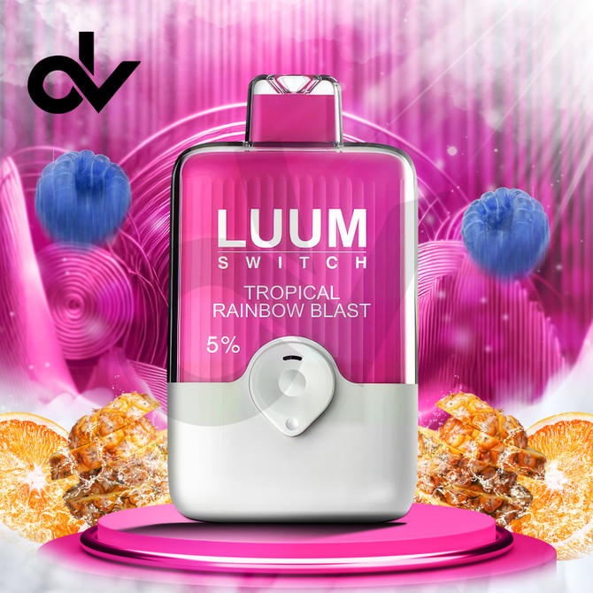 LUUM SWITCH 8000 DISPOSABLE VAPE - Tropical Rainbow