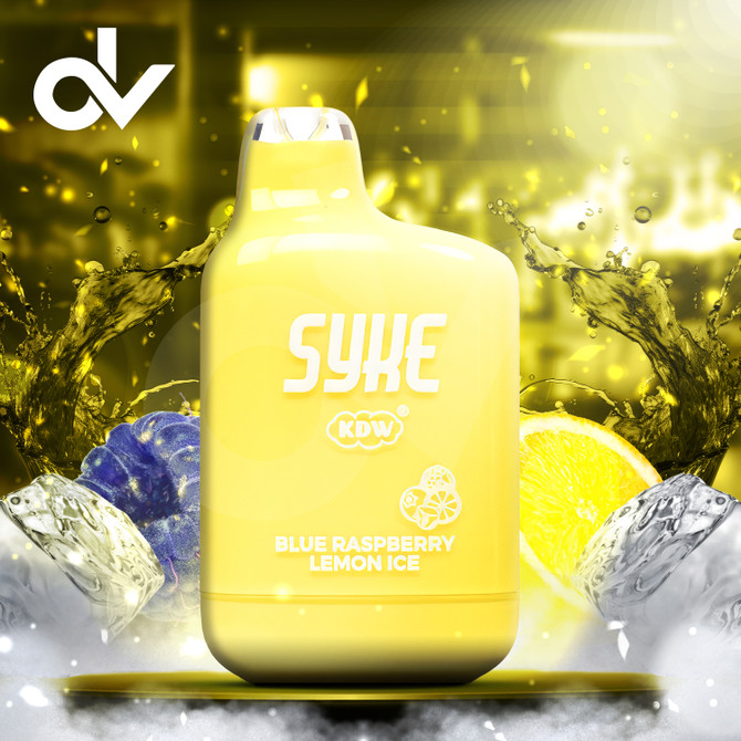 Syke Disposable 6500 Puffs 16ml 5% - Blue Raspberry Lemon Ice