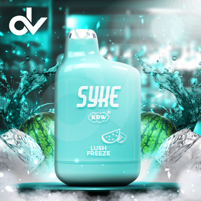 Syke Disposable 6500 Puffs 16ml 5% - Lush Freeze