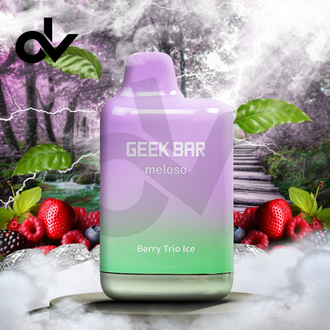 Geek Bar Meloso MAX 9000 Disposable - Berry Trio Ice
