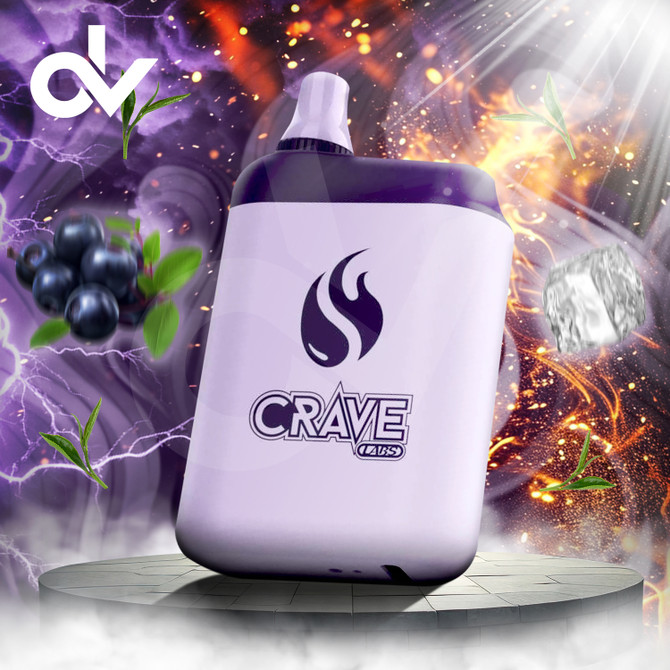 Crave x KadoBar 6000 Puffs Disposable 5% - Black Ice