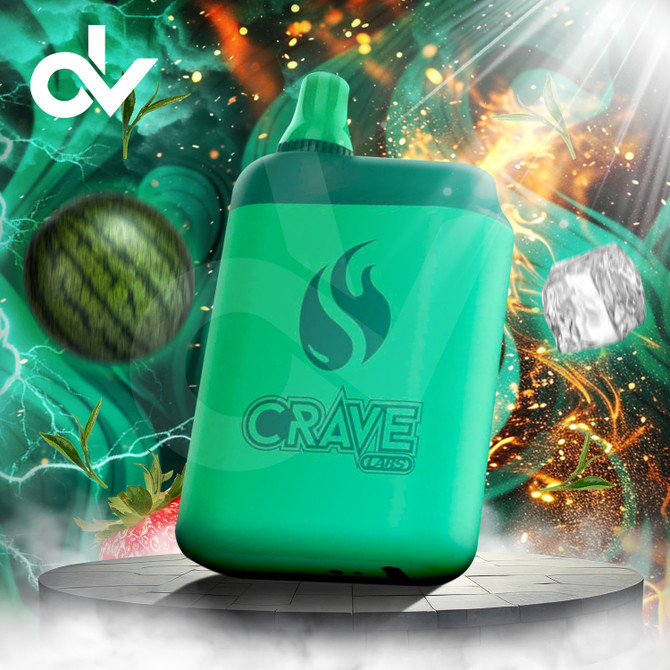 Crave x KadoBar 6000 Puffs Disposable 5% - Strawberry Watermelon Gum