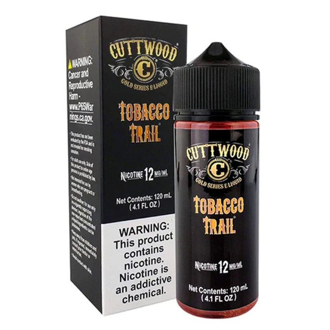 Cuttwood Hand Crafted E-Liquid 120ML - Tobacco Trail