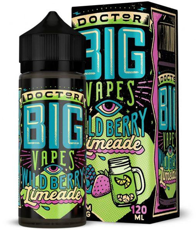Doctor Big Vapes By Big Bottle Co. E-Liquid 120ML - Wildberry Limeade
