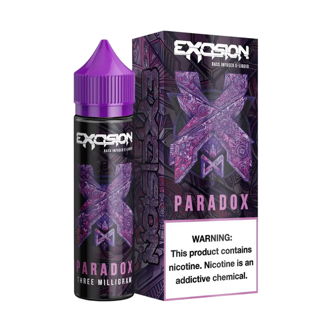 Excision Synthetic Nicotine E-Liquid By Alt Zero 60ML - Paradox