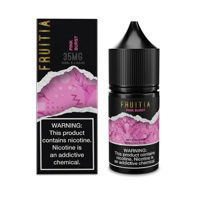 Fruitia Nicotine Salt E-Liquid By Fresh Farms 30ML- Pink Burst