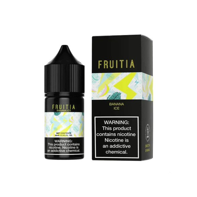 Fruitia Nicotine Salt E-Liquid By Fresh Farms 30ML - Banana Ice