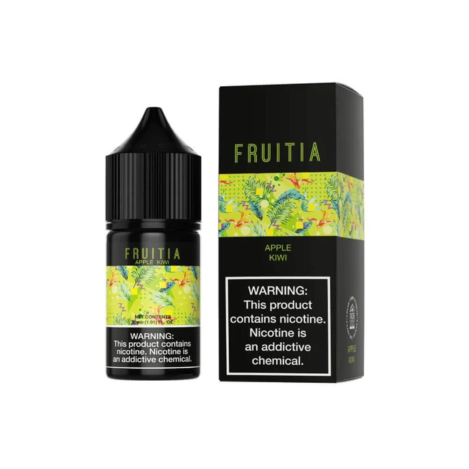 Fruitia Nicotine Salt E-Liquid By Fresh Farms 30ML - Apple Kiwi