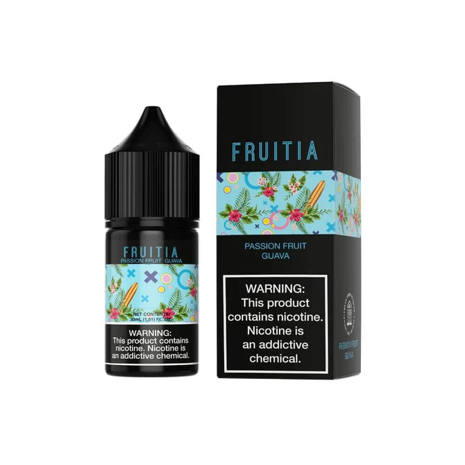 Fruitia Nicotine Salt E-Liquid By Fresh Farms 30ML - Passion Fruit Guava Punch