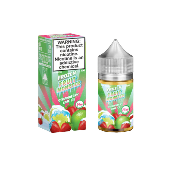 Frozen Fruit Monster Synthetic Nicotine Salt E-Liquid 30ML - Strawberry Lime Ice