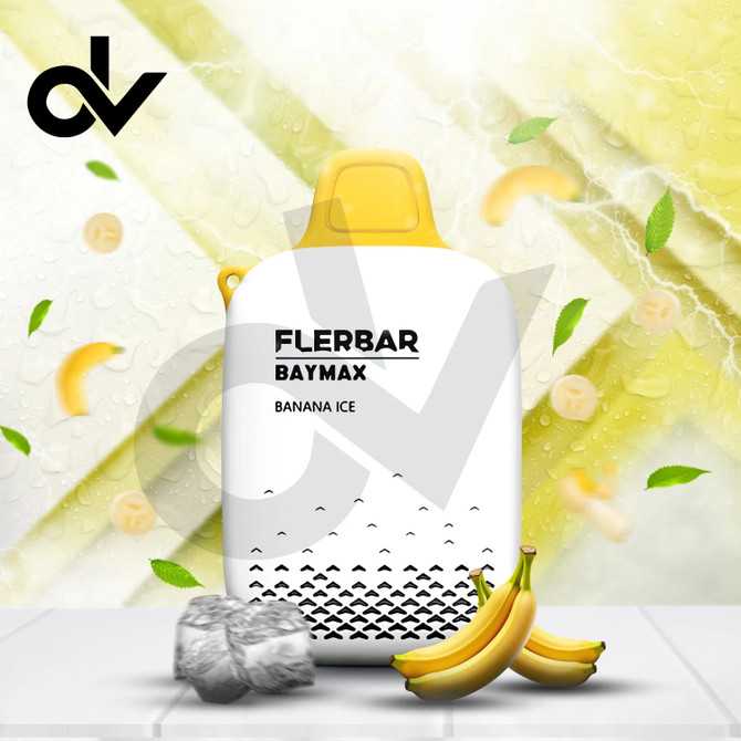 Flerbar Baymax Disposable Vape 3500 Puffs - Banana Ice