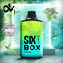 SixT Box 6000 Disposable Vape - Cool Mint