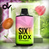 SixT Box 6000 Disposable Vape - Kiwi Strawberry