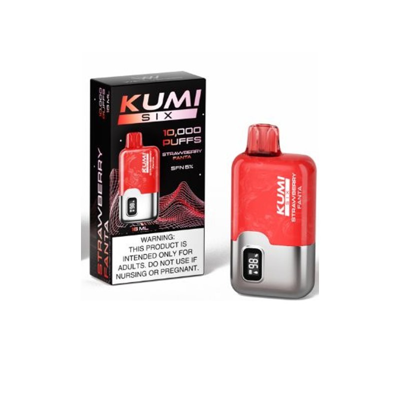 KUMI SIX 10000 Disposable: 10,000 Puffs & Rechargeable - Disposable Vapez