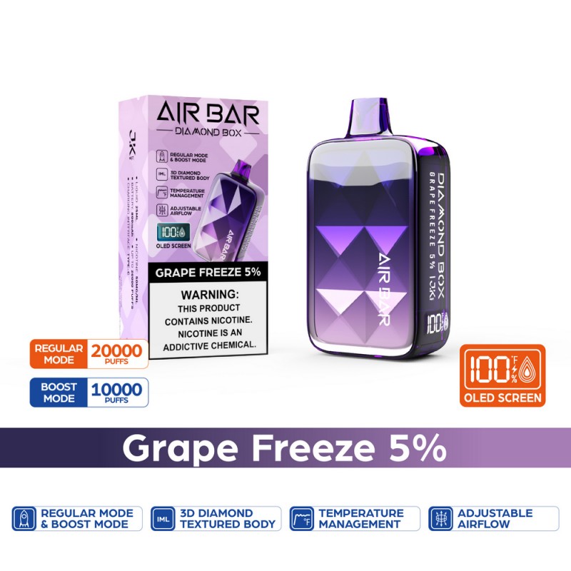 Air Bar Diamond Box - Everything You Need to Know - Disposable Vapez