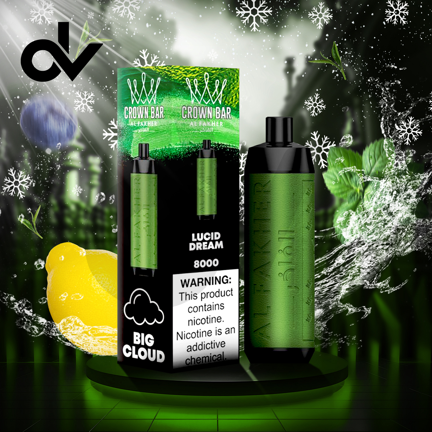 Al Fakher Crown Bar Lucid Dream Al Fakher Crown Bar 8000 Lucid Dream Hookah  Flavor Al Fakher Crown Bar Lucid Dream 8000 Puffs Disposable Vape 682 White  Flash