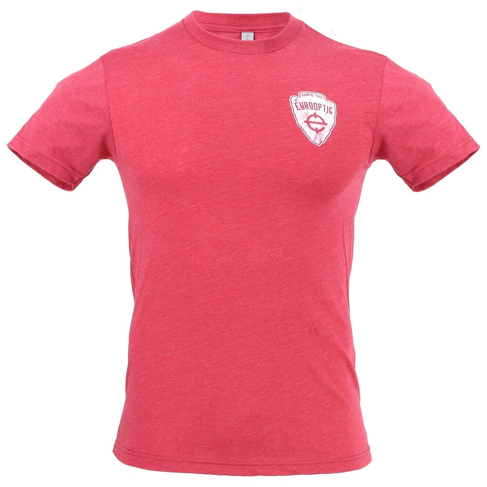 EuroOptic Arrowhead Cardinal Red Tee TEE-RED-ARROWHEAD