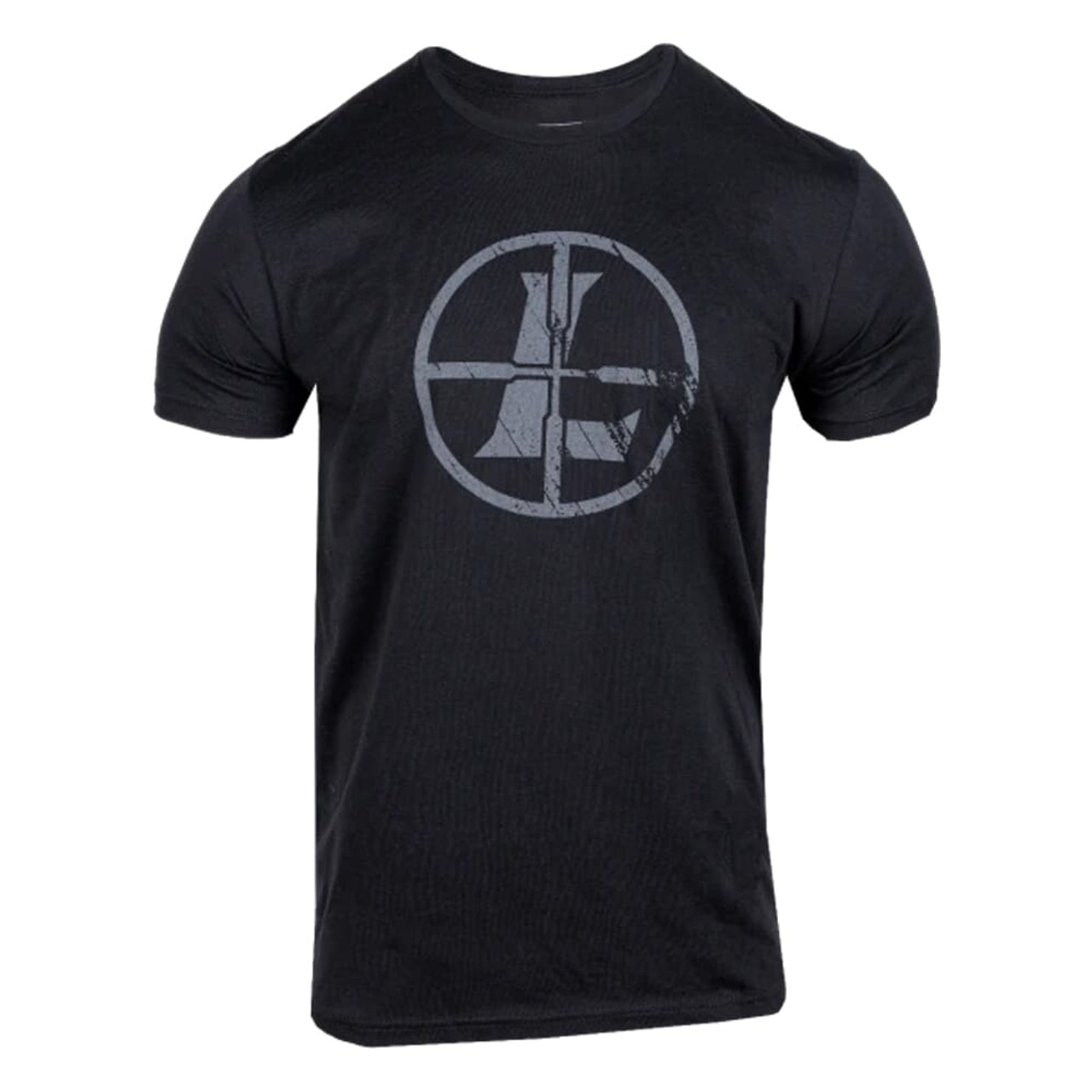 Leupold Distressed Reticle Tee Black 182914