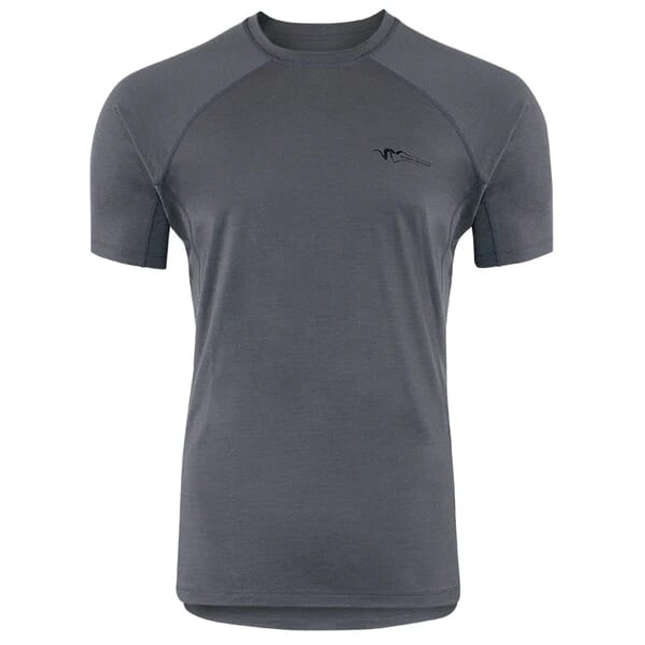 Stone Glacier Chinook Merino Crew SS Granite Grey 10003-GG