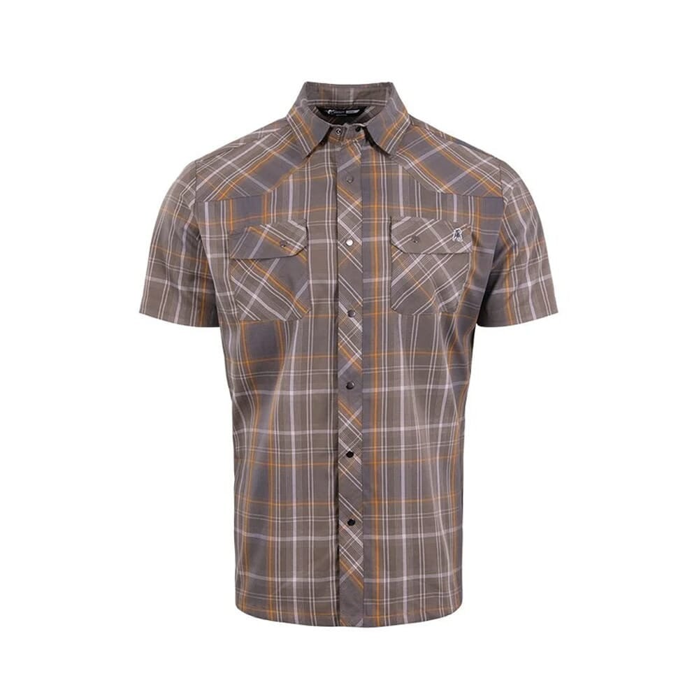 Stone Glacier Breaks Snap Shirt SS Plains Plaid 90001-PL