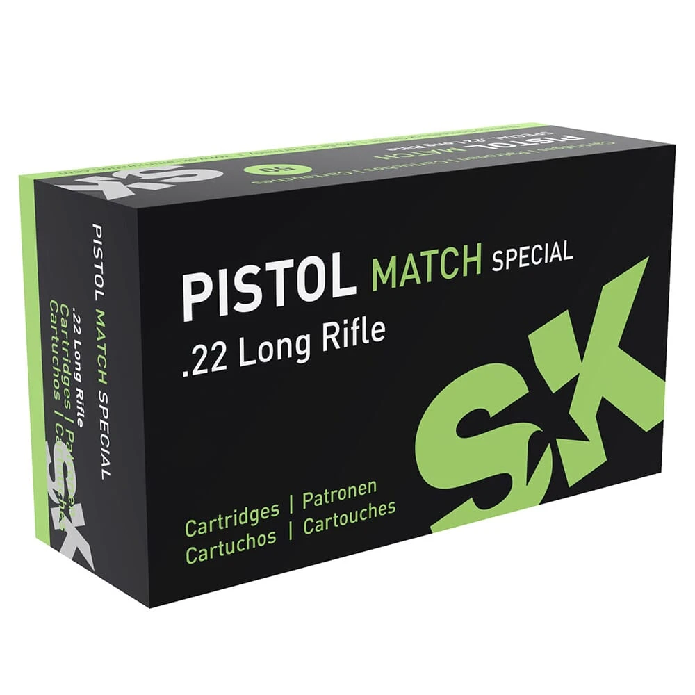SK Ammunition .22 LR Pistol Match Special 40gr Ammunition Brick of 500rds 420244