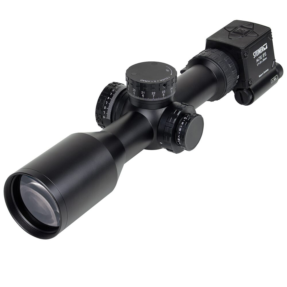 Big Mountain 40ct&525 ベスト2点セット Steiner M7XI 2.9-20x50mm MSR2 CCW Black Riflescope 8717-MSR2 For