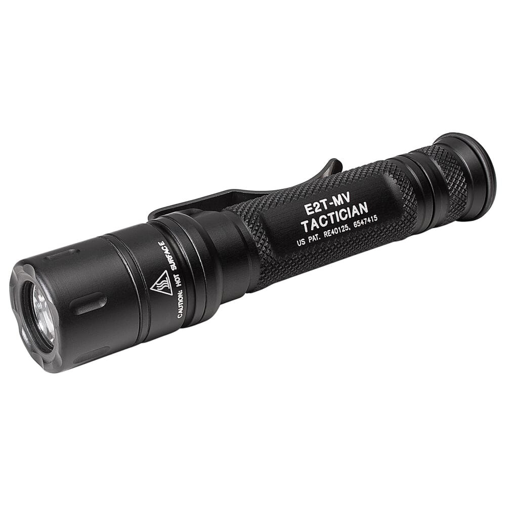 SureFire E2T MaxVision Tactician 5/800 LU LED Black Flashlight E2T-MV