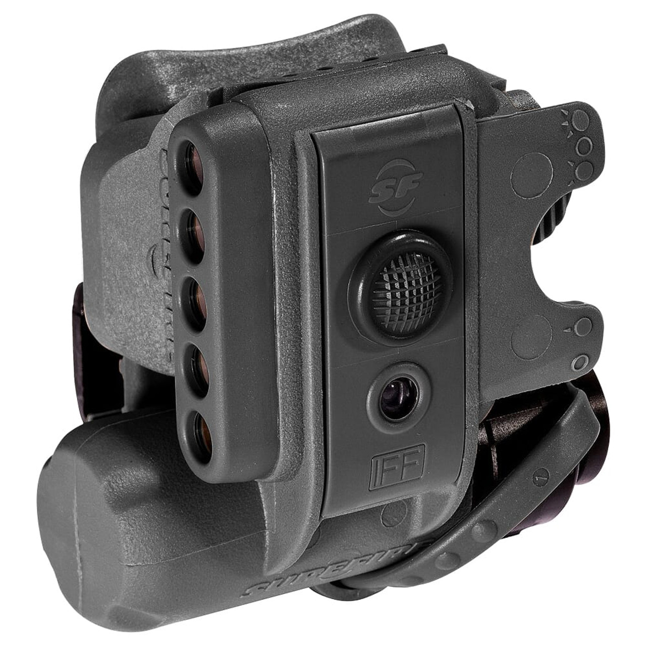 SureFire 1.4-19.2 LU Blue/White/IR LED Black Helmet Light HL1-A-BK