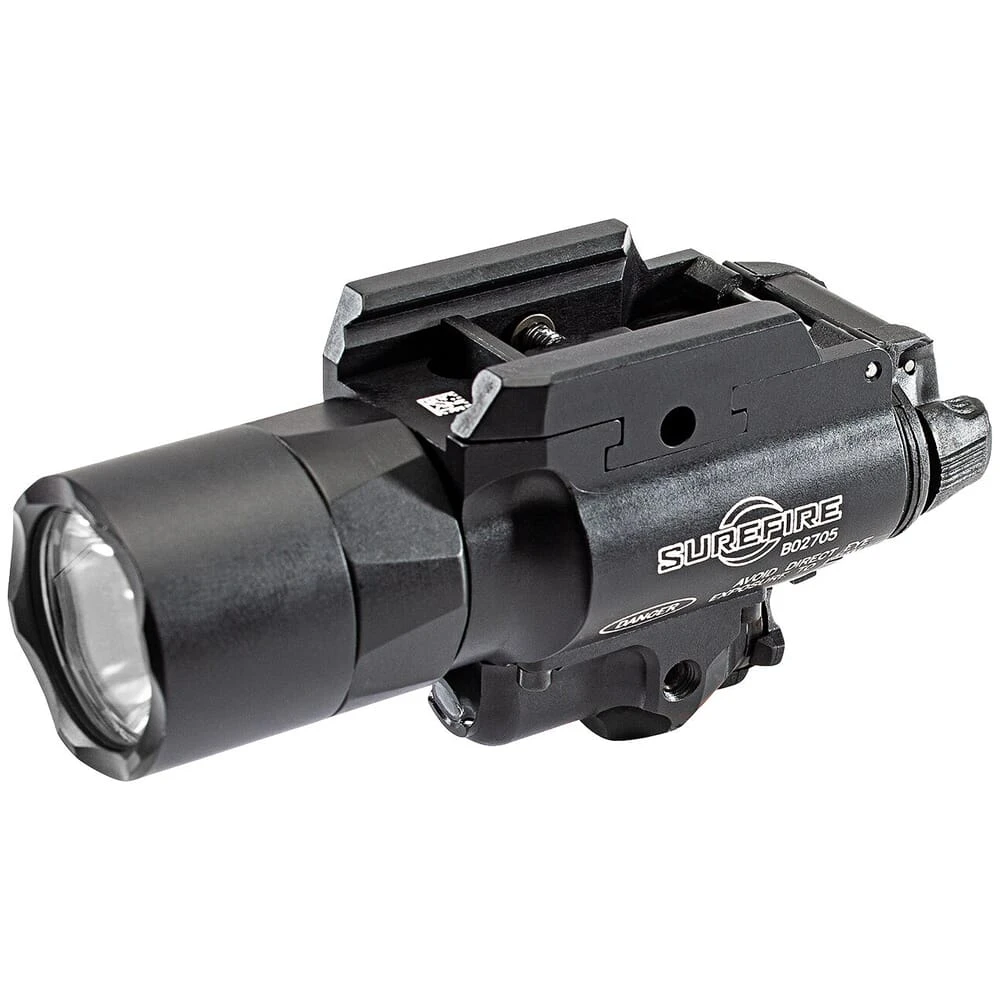 SureFire X400U-A Ultra 1000 LU Black Handgun WeaponLight w/ Red Laser X400U-A-RD