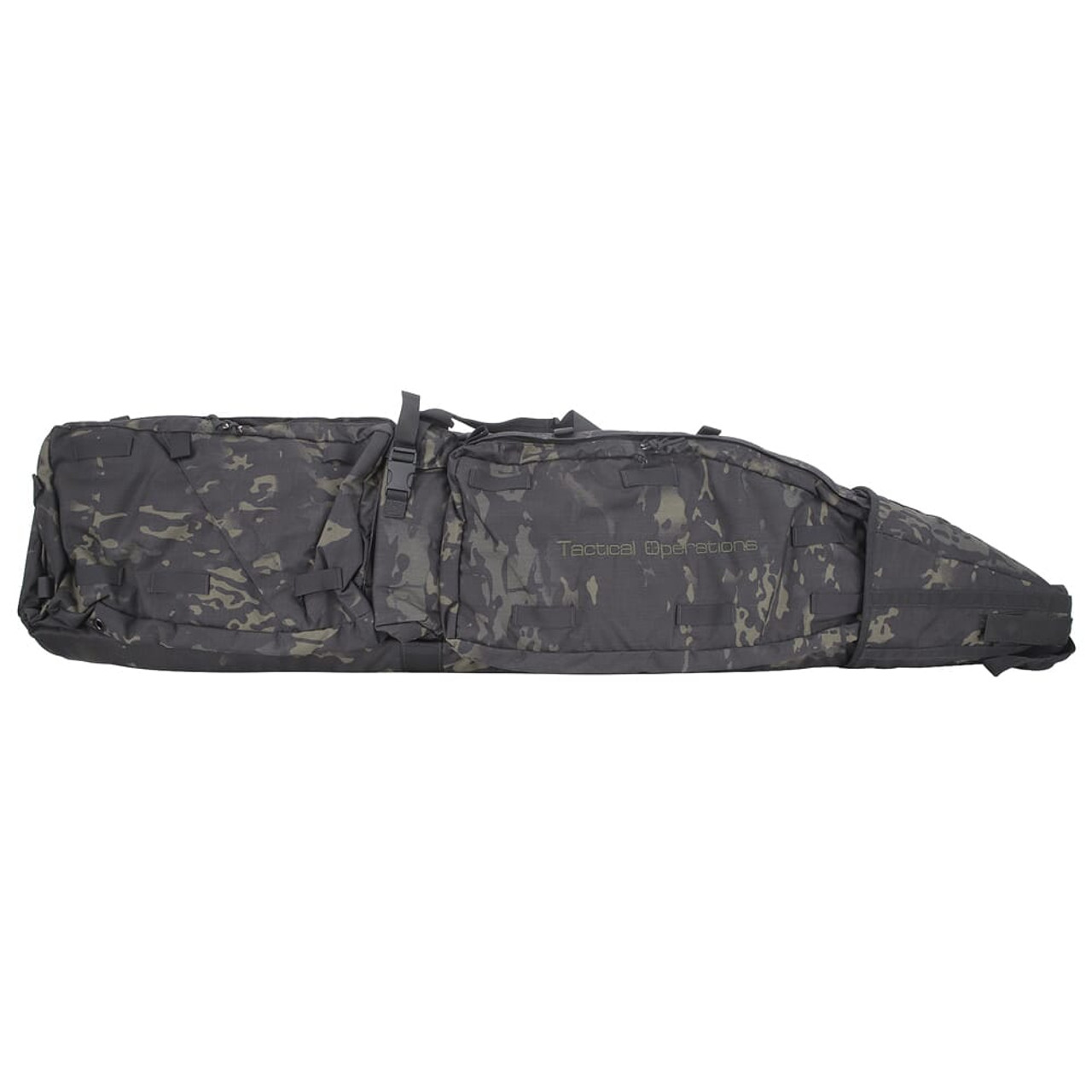 Tactical Operations MultiCam-Black Large Drag Bag - Fits Rifles Up to 51"