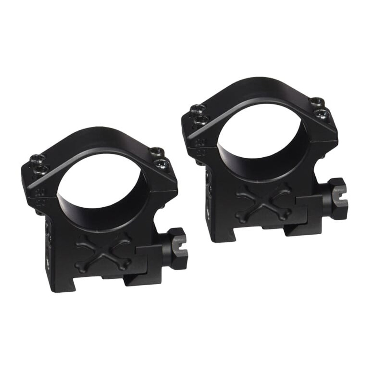 Talley 1" Tactical Ring (Black Armor) (High) BAT10H