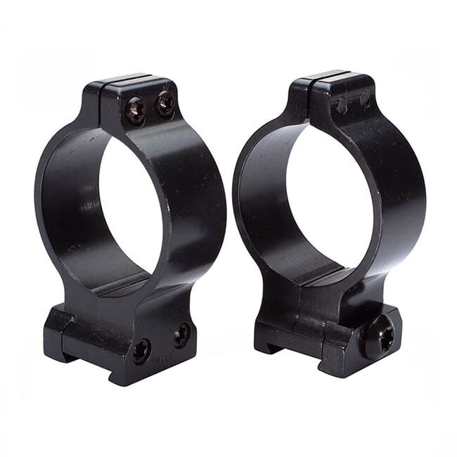 Talley Matte Steel 30mm Screw Lock Detachable Med Scope Ring M400004