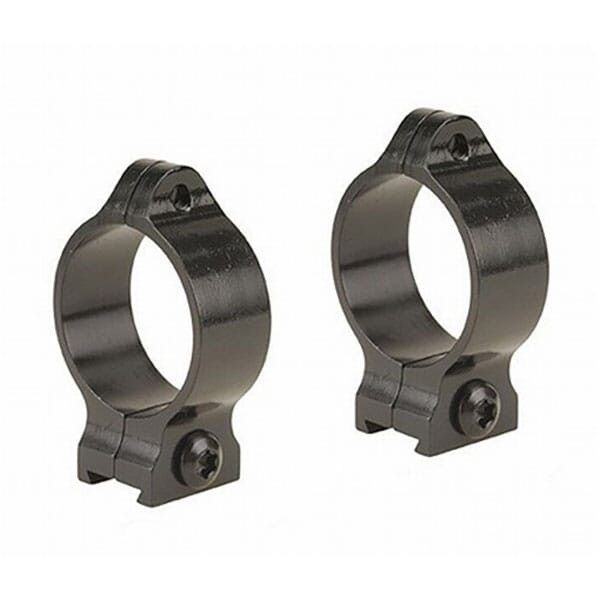 Talley Matte Steel 1" Fixed Med Scope Rings M100004