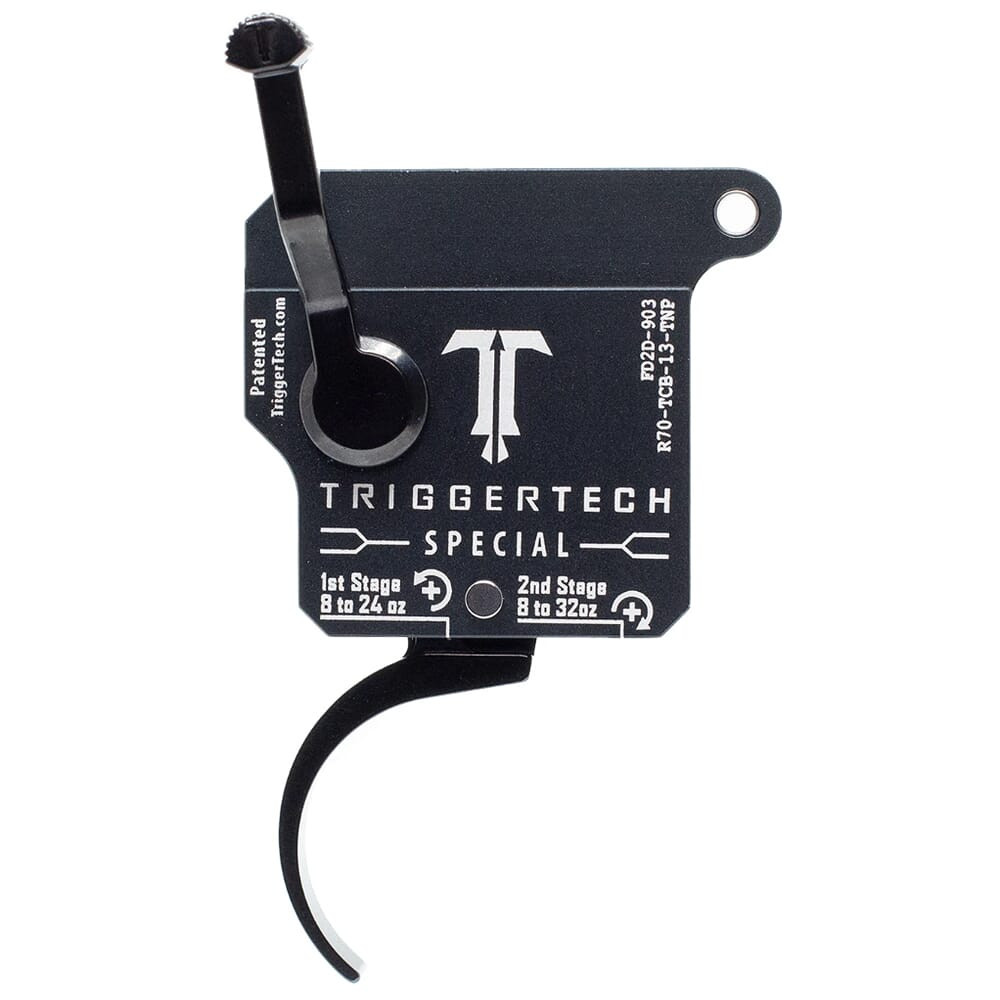 TriggerTech Rem 700 Clone RH Two Stage Blk/Grey Special Flat Clean
