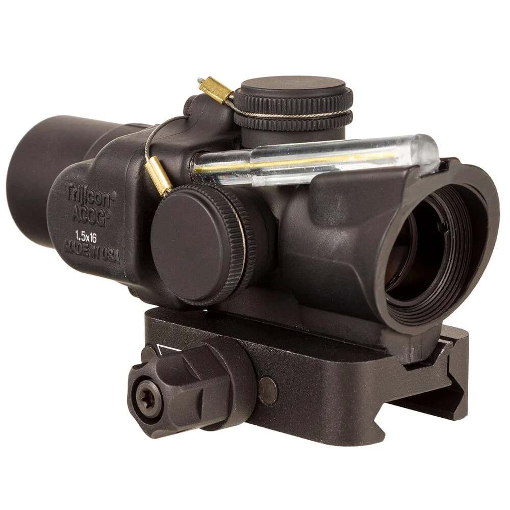 Trijicon ACOG 1.5x16S Low Height Dual Illum Red Ring /2 MOA Center