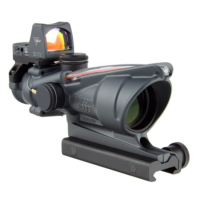 Trijicon 4x32 ACOG Dual Illum Red Chevron .223 Reticle w/Colt Knob