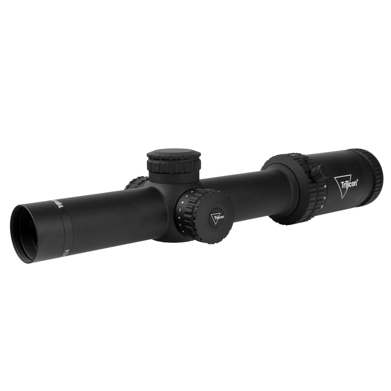 Trijicon Credo 1-6x24 FFP w/ Red MRAD Segmented Circle, 30mm, Matte Black Riflescope 2900023