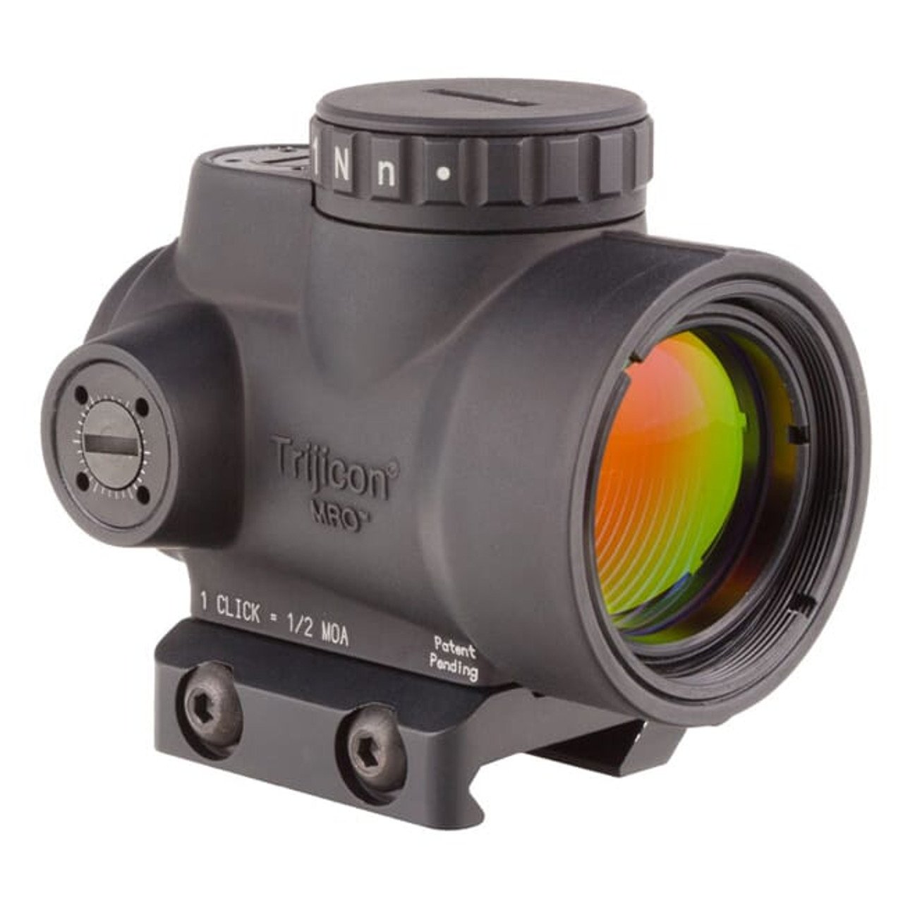 Trijicon 1x25 MRO 2.0 MOA Adj Red Dot w/Low Mount AC32067 MRO-C-2200004